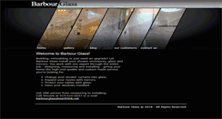 Desktop Screenshot of barbourglass.com